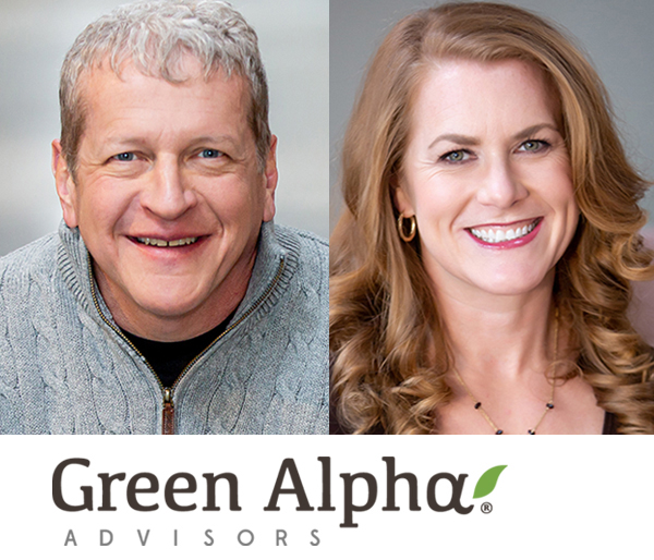 Garvin Jabusch and Betsy Moszeter of Green Alpha Advisors