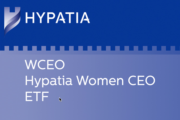 Hypatia annouces launch of Exchange Traded Fund - Hypatia Women CEO ETF