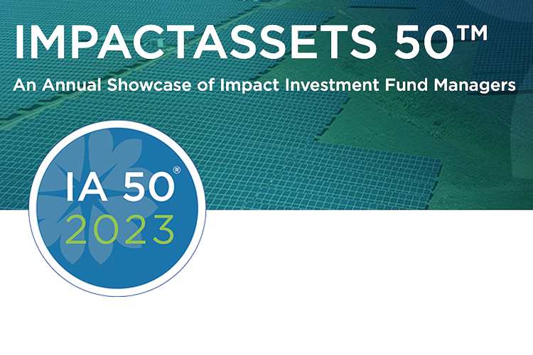 ImpactAssets 2023 Investment Fund Mgrs list