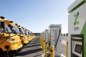 A Green Bank 50 project - Electrifying school buses in Nevada - photo courtesy of ZUM